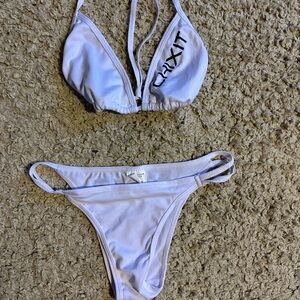 White Bikini Set with Logo